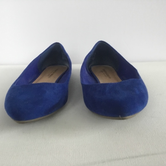 Christian Siriano for Payless Blue Suede Flats 10 - Picture 2 of 7